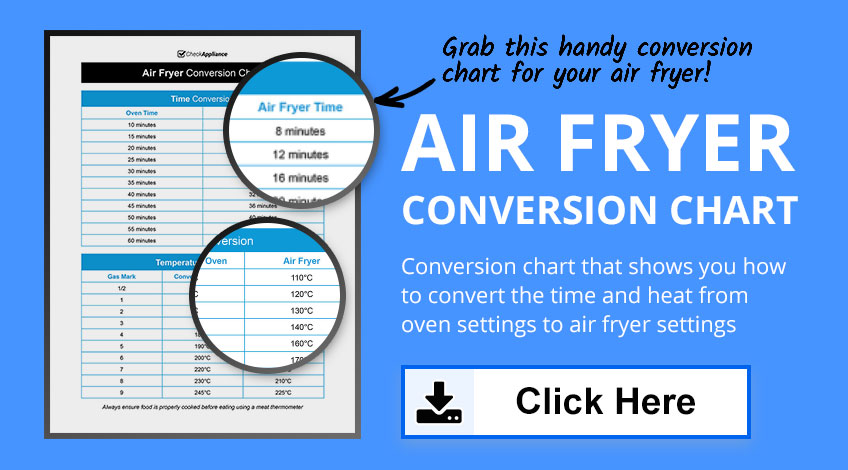 Air Fryer Conversion Chart