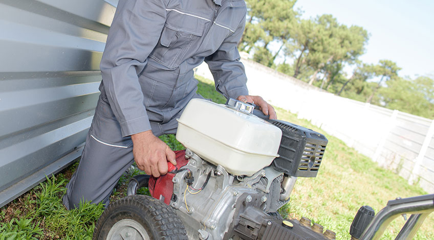 Pressure Washer Oil Change