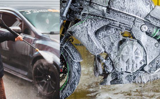 Pressure Washing Motorbikes? Read this first (Motorcycle Safety)
