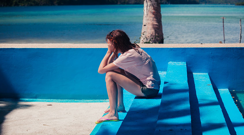 empty swimming pool