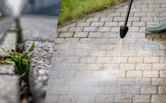Will A Pressure Washer Remove Weeds?