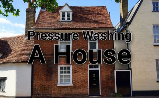 How To Pressure Wash A House