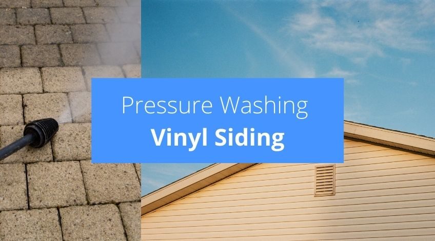 Pressure Washing Vinyl Siding Clean Siding With a Power Washer