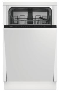 Beko DIS15020 Fully Integrated Slimline Dishwasher