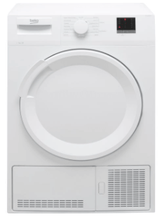 Beko DTLCE70051W 7Kg Condenser Tumble Dryer