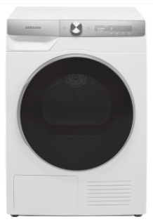 Samsung Series 9 OptimalDry™ DV90T8240SH Wifi Connected 9Kg Heat Pump Tumble Dryer
