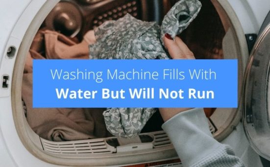 Washing Machine Fills With Water But Will Not Run? (this might be why)