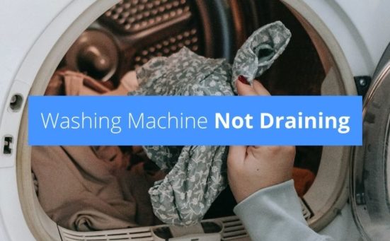 Washing Machine Not Draining? (this might be why it’s not emptying)