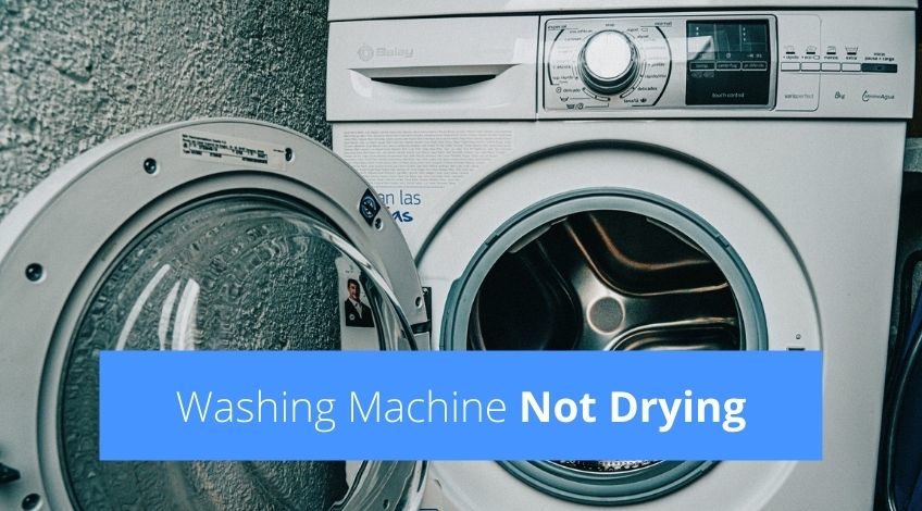 Washing Machine Not Drying (this is why)