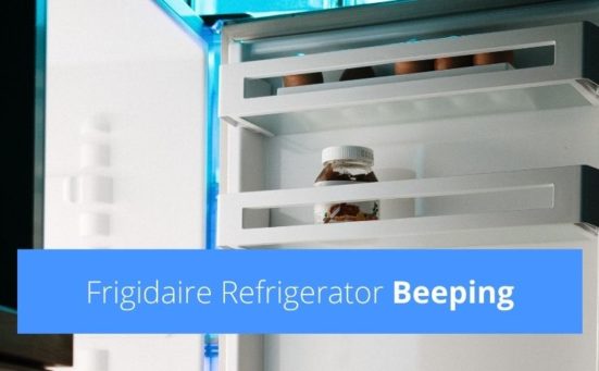 Frigidaire Refrigerator Beeping? (just do this)