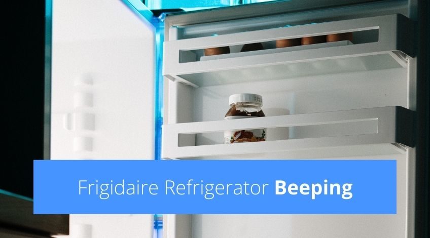 Frigidaire Refrigerator Beeping (just do this)