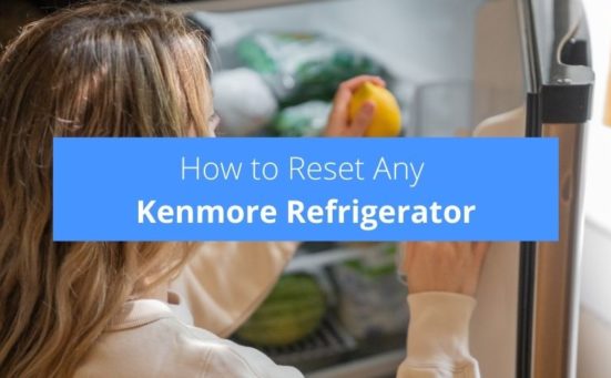 How to Reset Any Kenmore Refrigerator (easiest way)