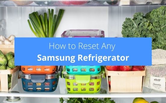 How to Reset Any Samsung Refrigerator (easiest way)