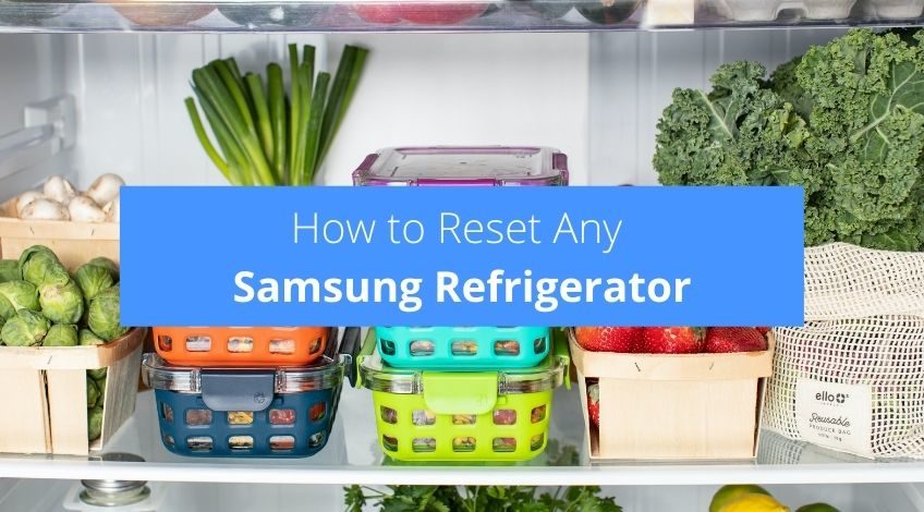 How to Reset Any Samsung Refrigerator (easiest way)