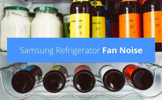 Loud Samsung Refrigerator Fan Noise? (just do this)