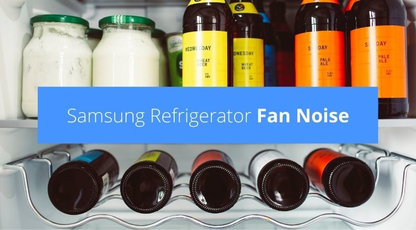 Loud Samsung Refrigerator Fan Noise (just do this)