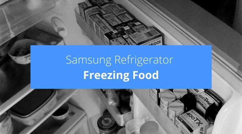 Samsung Refrigerator Freezing Food (do this asap)