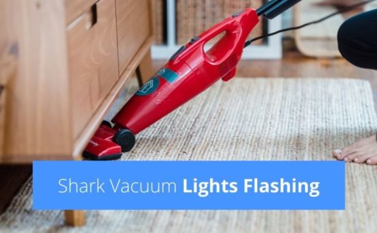 Shark Vacuum Lights Flashing? (try doing this)