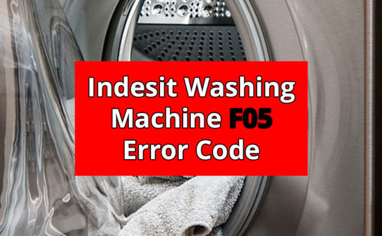 Indesit Washing Machine F05 Error Code? (do this)
