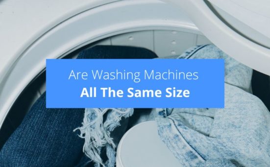 Are Washing Machines All The Same Size (in the UK)?