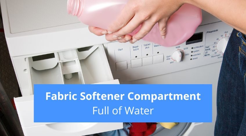 Fabric Softener Compartment Full of Water? (try this)