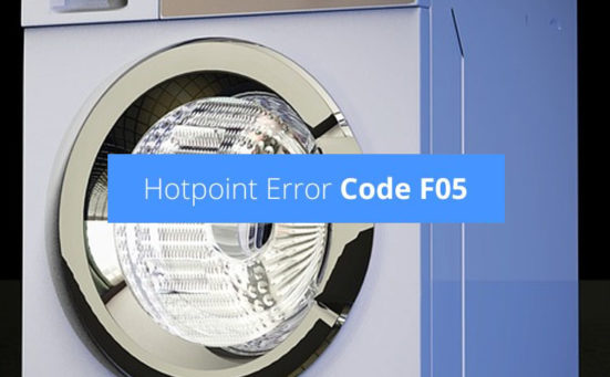 Hotpoint Washing Machine F05 Error Code (what causes it & what to do)
