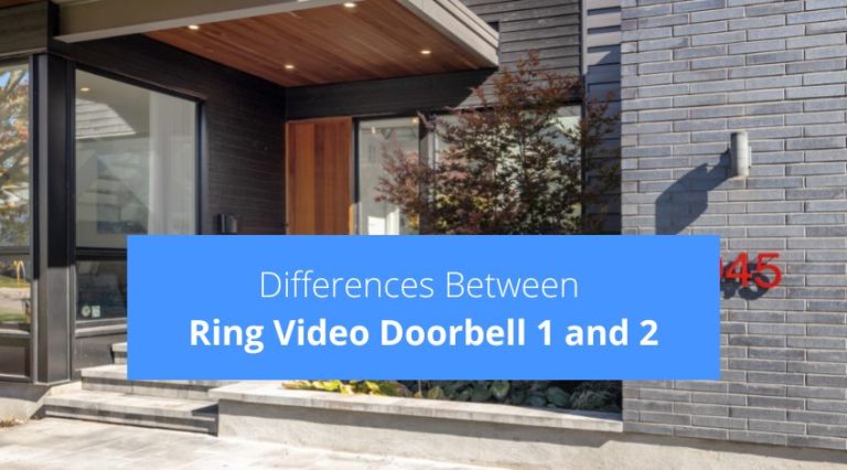 Differences Between Ring Video Doorbell 1 and 2 (explained) - Check