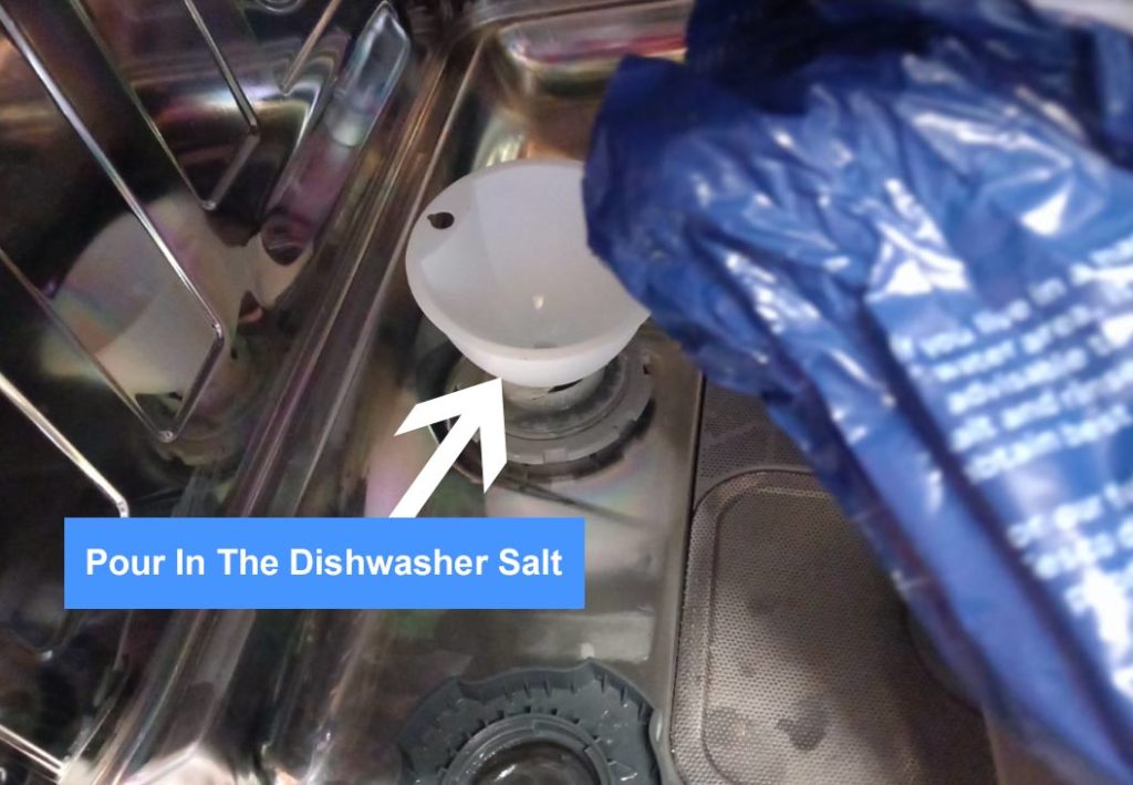 Pour In The Dishwasher Salt