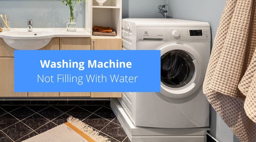 Washing Machine Not Filling With Water? (water not going into washer explained)