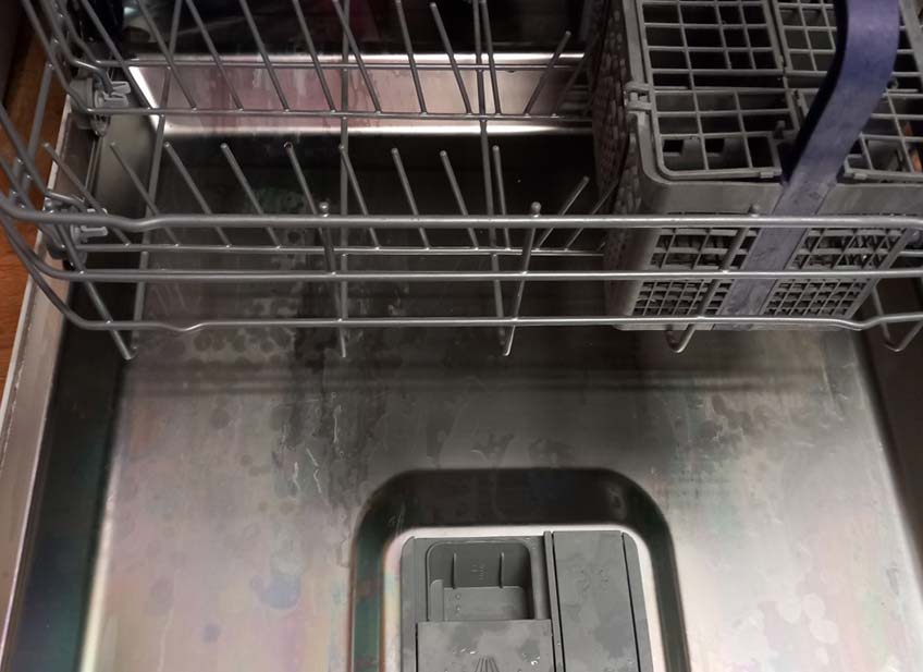 open dishwasher