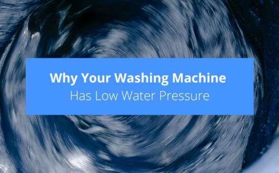 Why Your Washing Machine Has Low Water Pressure (explained)
