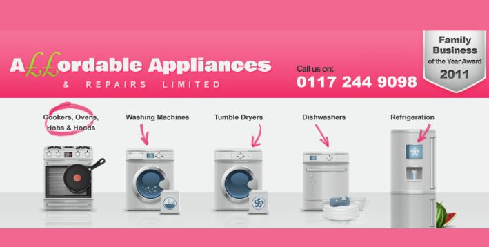 Affordable Appliances & Repairs Ltd - Appliance Repairs Company Based in Bristol