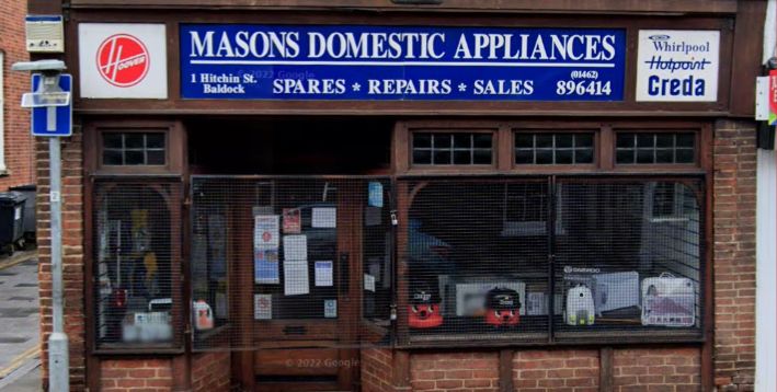 Masons Domestic Appliances - Appliance Repairs Company Based in Hertfordshire