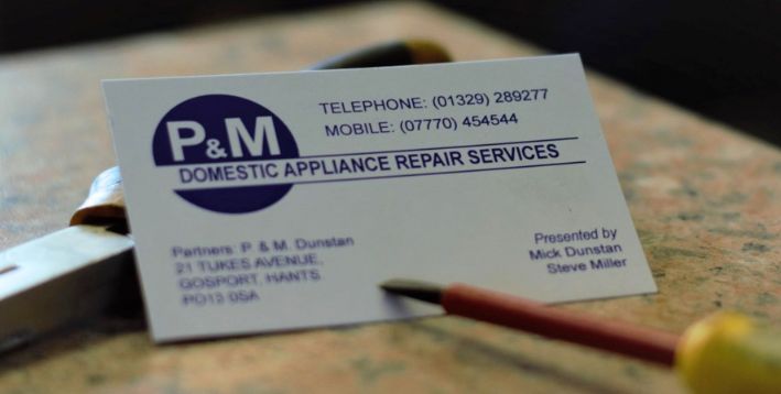 P & M Domestics - Appliance Repairs Company Based in Gosport