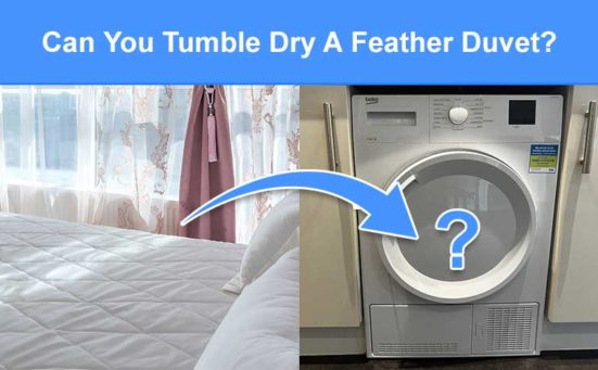 Can You Tumble Dry A Feather Duvet? (what it’ll do)