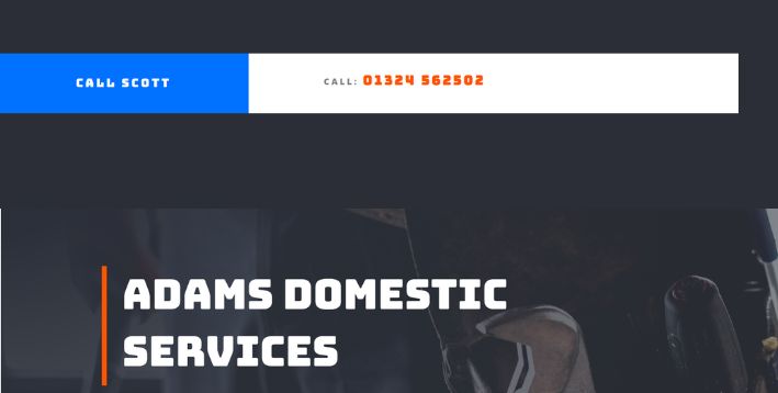 Adams Domestic Services - Appliance Repairs Company Based in Larbert