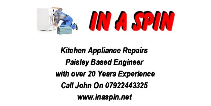 In a Spin Paisley - Appliance Repairs Company Based in Paisley