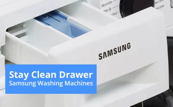 What Is A Stay Clean Drawer On Samsung Washing Machines?