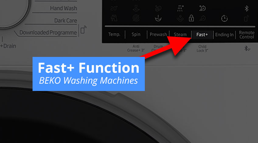 What Is The Fast Plus Function On BEKO Washing Machines