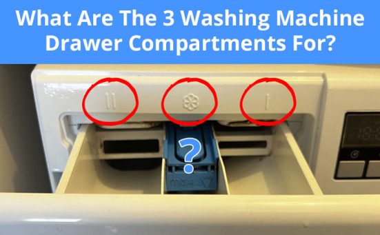 Washing Machine Drawer Compartments Explained (with drawer symbols)
