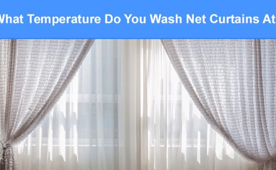 What Temperature Do You Wash Net Curtains At? (& how to dry them after)