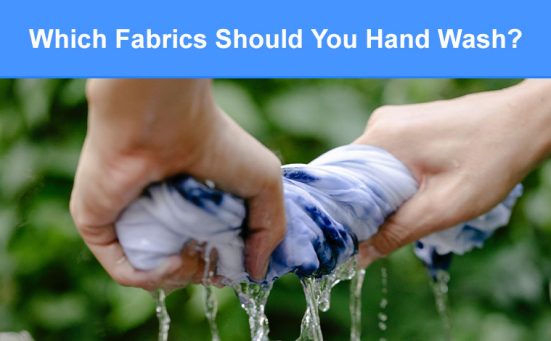 Which Fabrics Should You Hand Wash? (& how to do it)