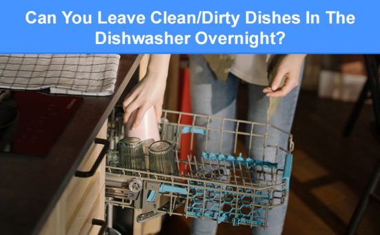 Can You Leave Clean/Dirty Dishes In The Dishwasher Overnight?