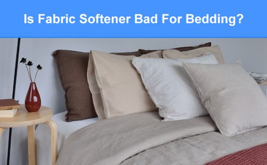 Is Fabric Softener Bad For Bedding? (& is there something better?)