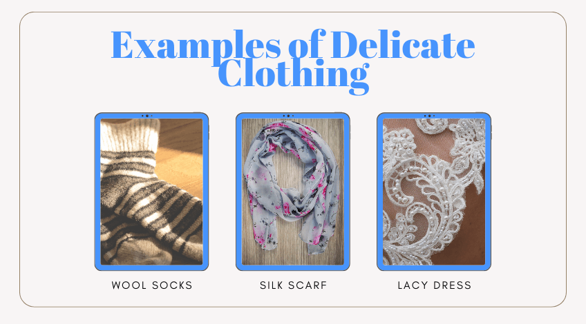 Examples of Delicate Clothing