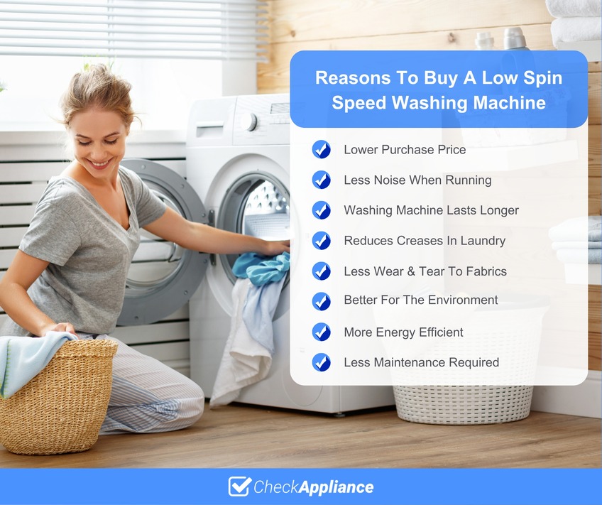 Reasons To Buy A Low Spin Speed Washing Machine