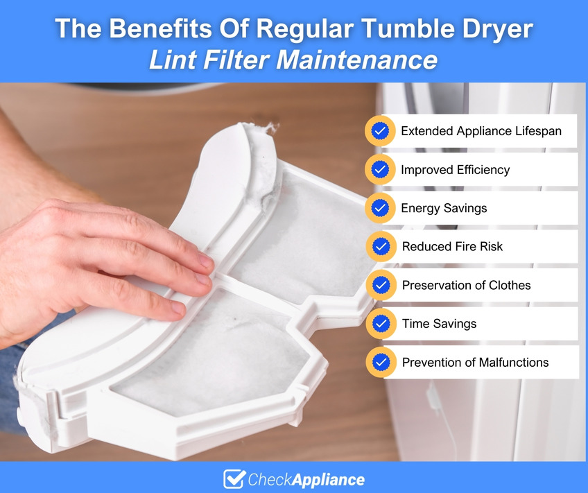 The Benefits Of Regular Tumble Dryer Lint Filter Maintenance