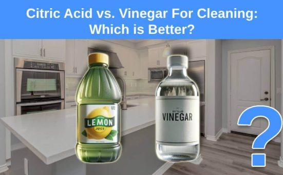 Citric Acid vs. Vinegar For Cleaning: Which is Better?