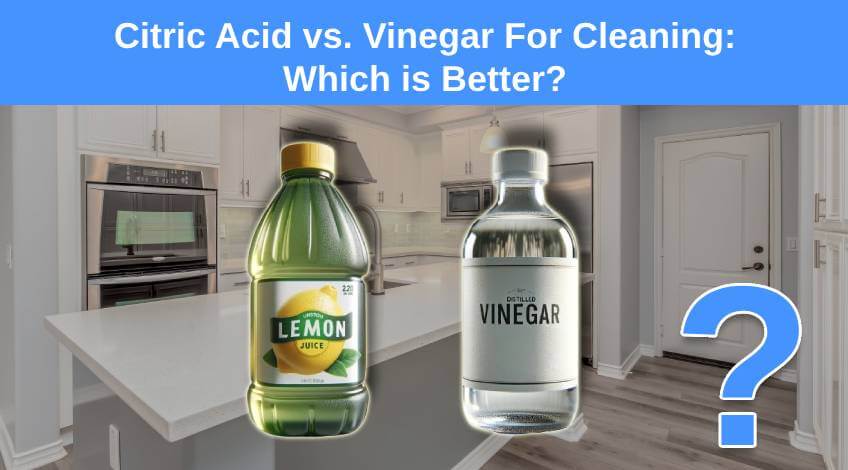 Citric Acid vs. Vinegar For Cleaning