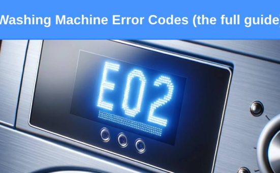 Washing Machine Error Codes (the full guide)